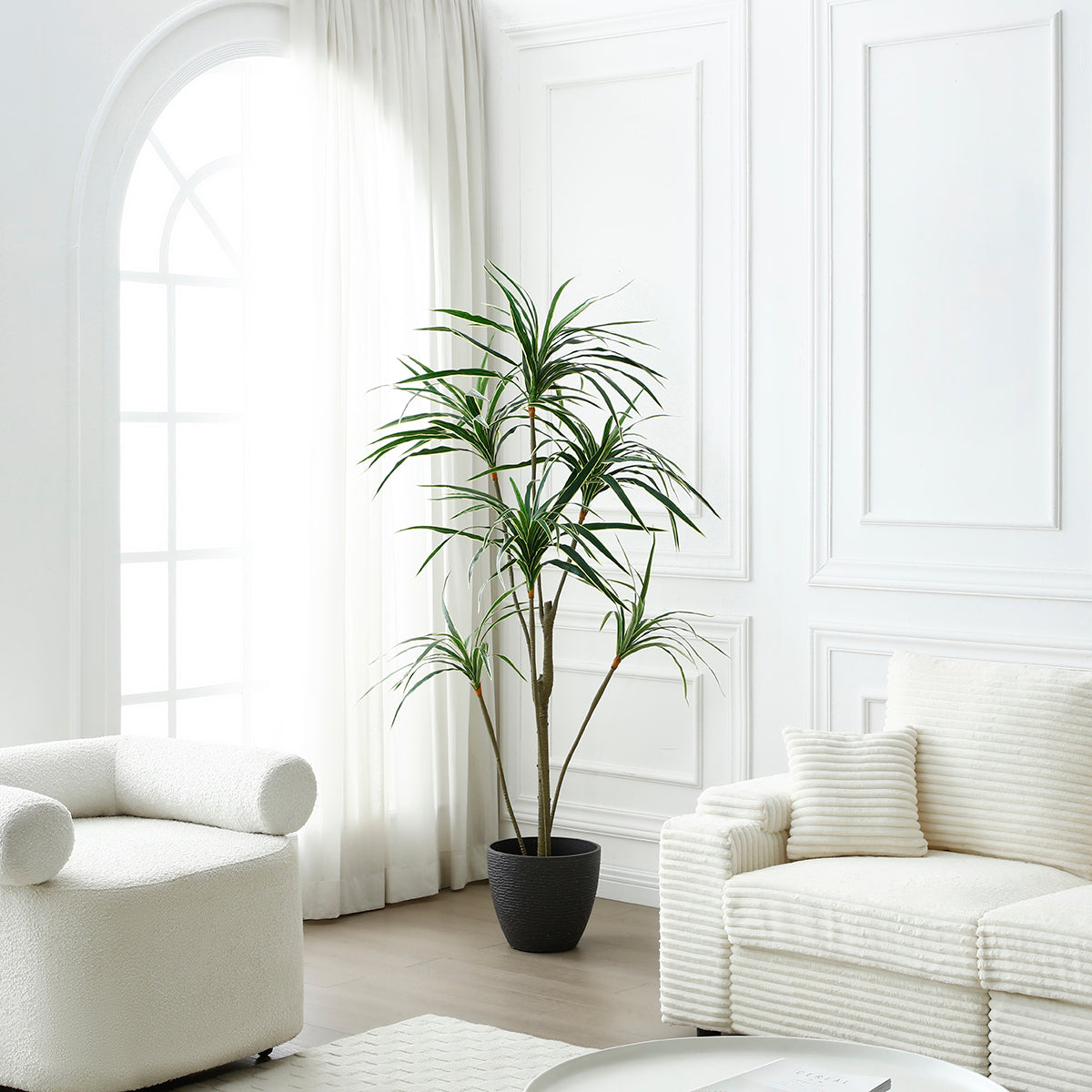 Sia Arbres artificiels Yucca en pot 190 cm vert