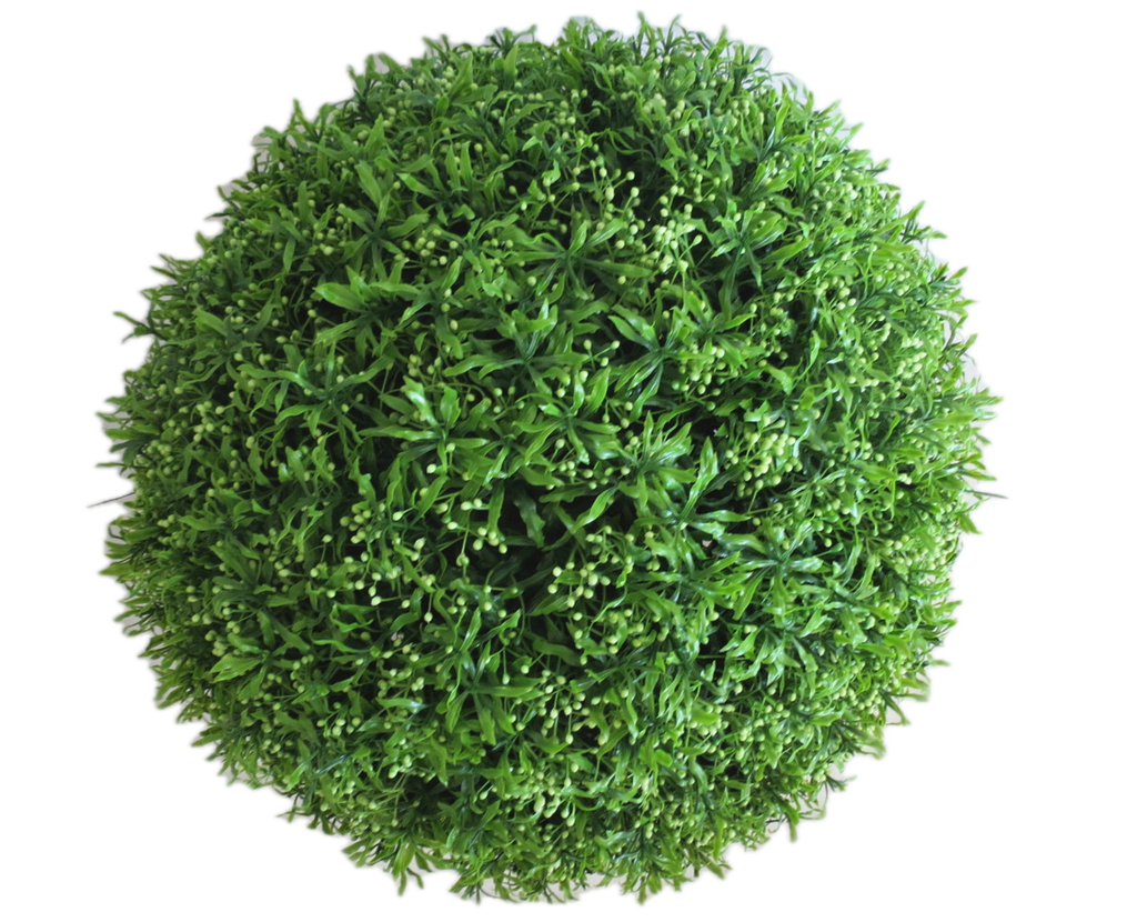 Feuillazur Rungis Boule tilleul vert 42cm feuillage artificiel