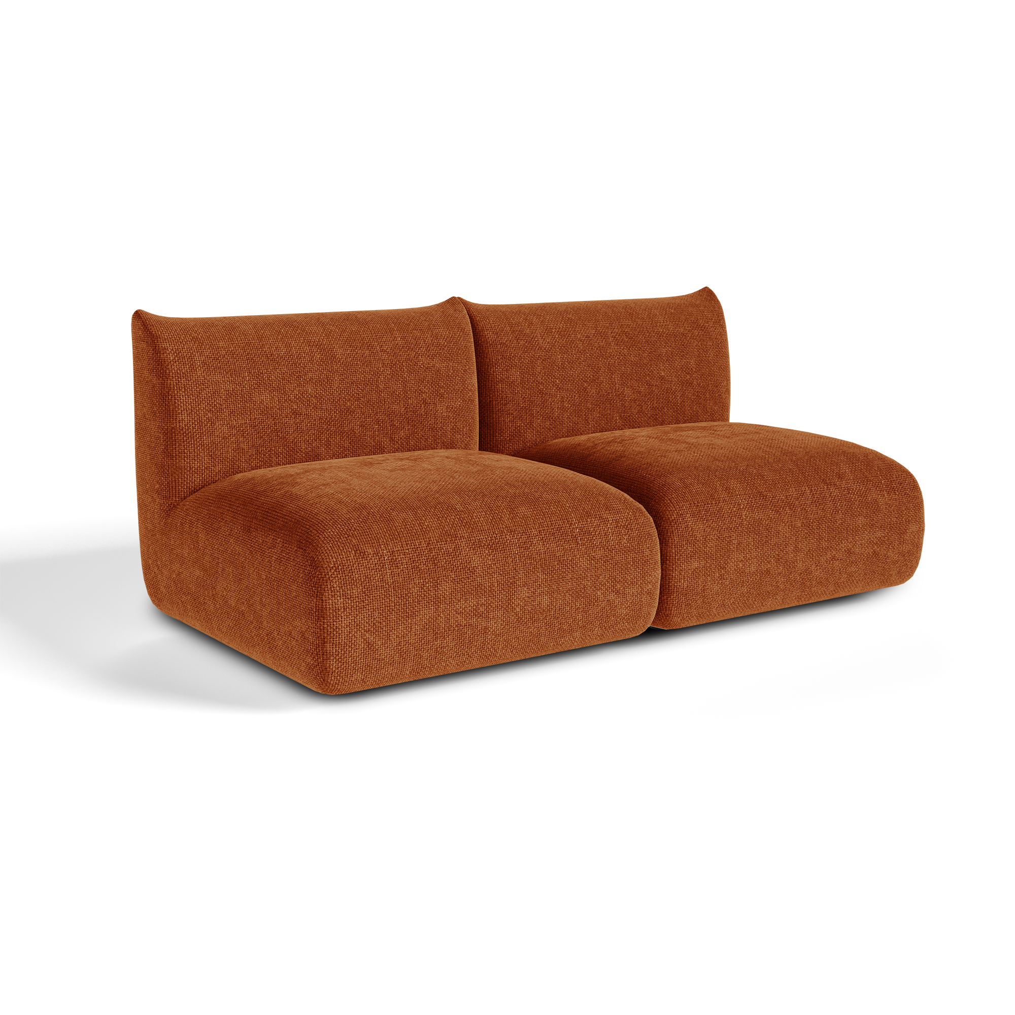 Sia Nooma canapé modulable 3 places 194 cm tissu