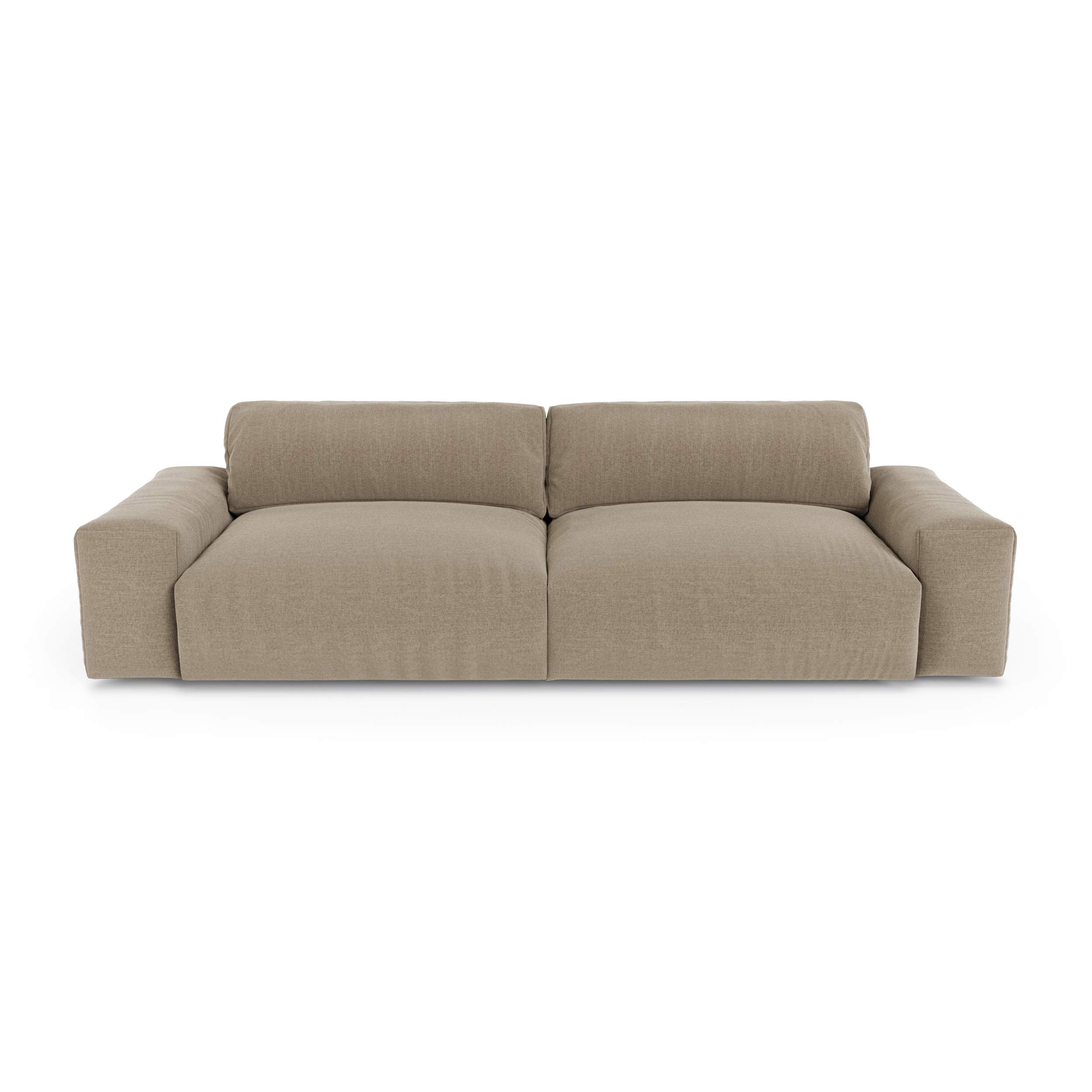 Sia Home Bliss canapé droit beige 5 places assise confort