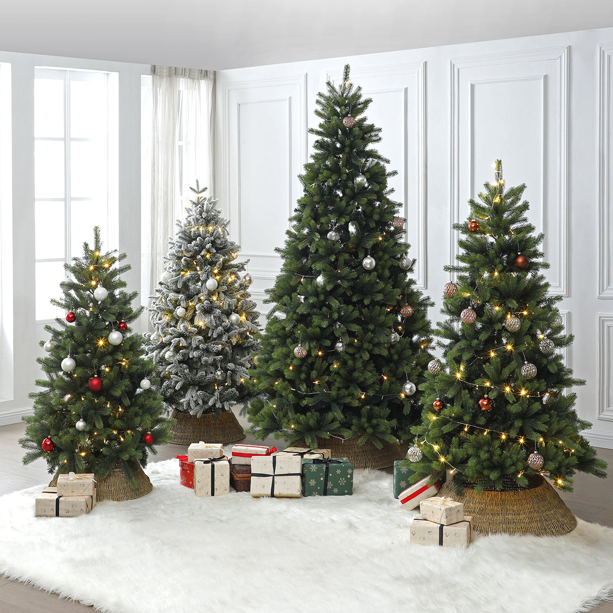 Sia Home Sam 250 cm sapin de Noël artificiel vert 250 cm dense