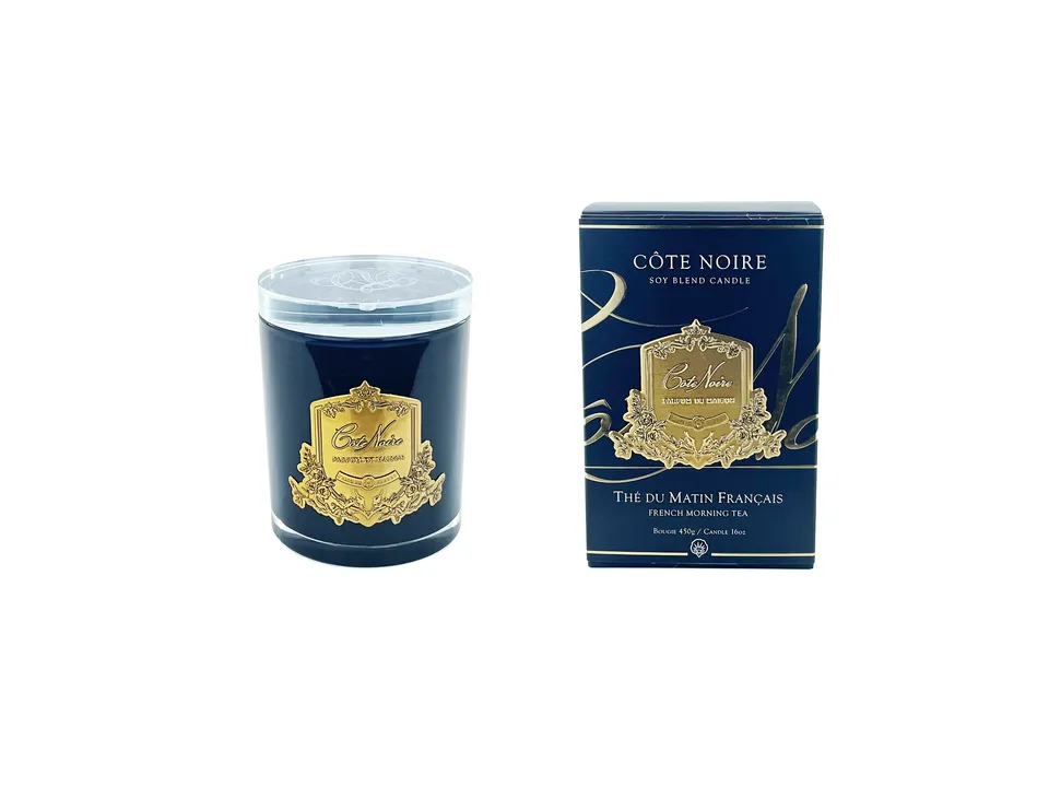 Côte Noire Soy Blend bougie thé French Morning Tea 450g
