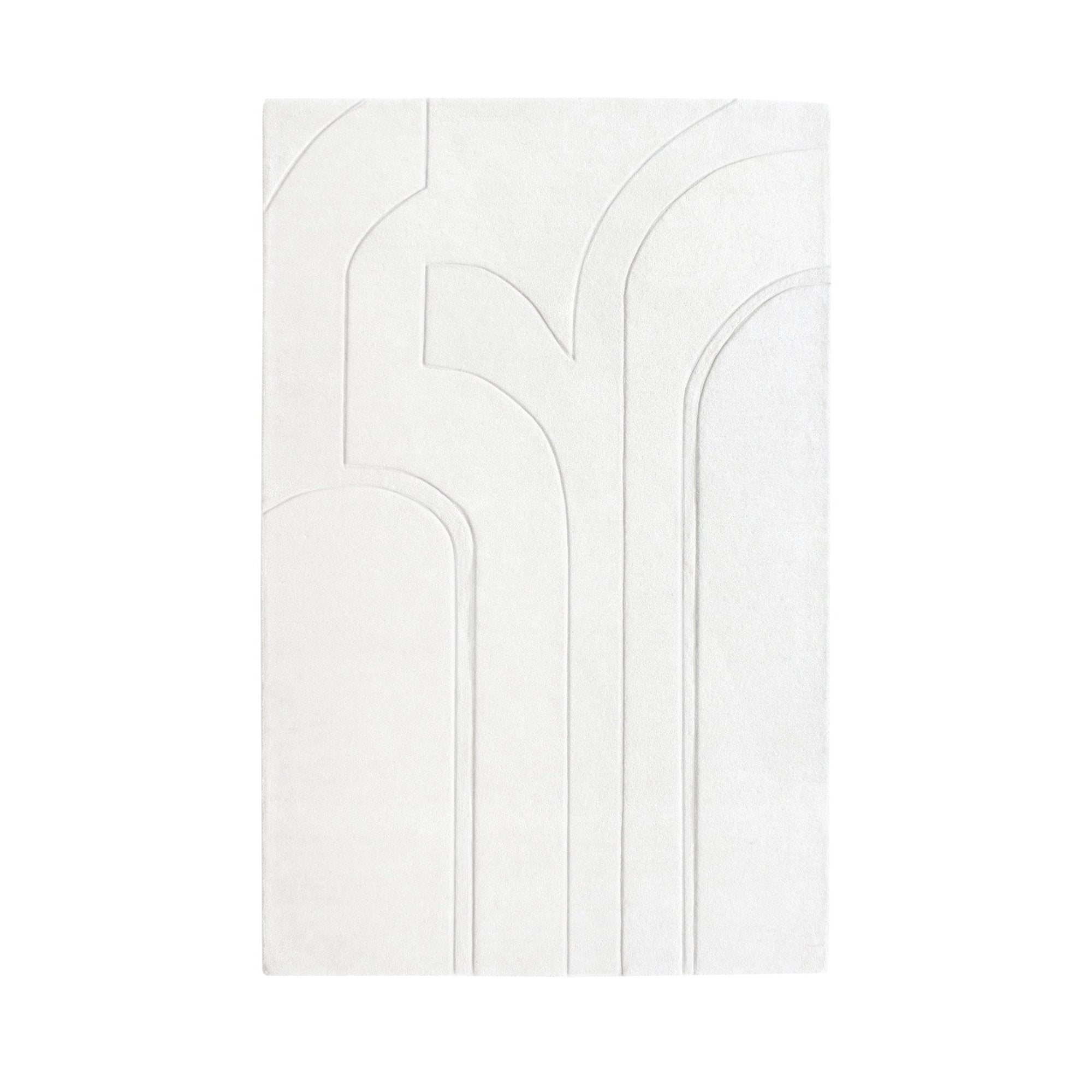 Sia Home Jara 300x200 cm tapis blanc cassé laine