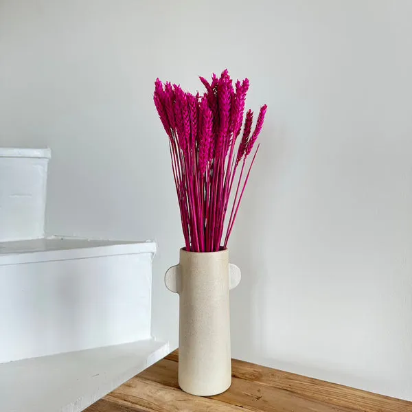 Flowrette Blé magenta fleurs séchées botte