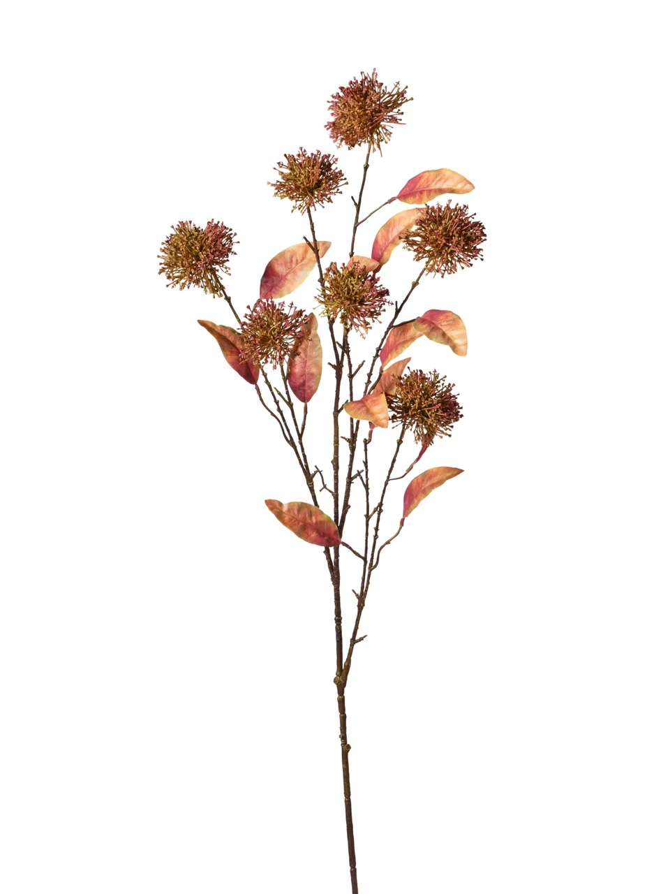 Feuillazur Rungis viburnum branche artificielle 120 cm automne