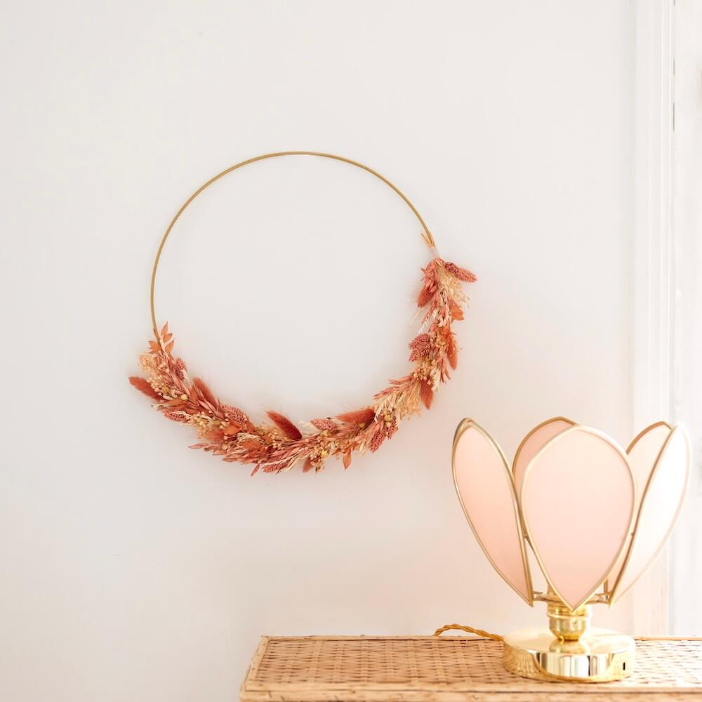 Flowrette Loisirs créatifs Kit DIY Couronne Similan 30 cm