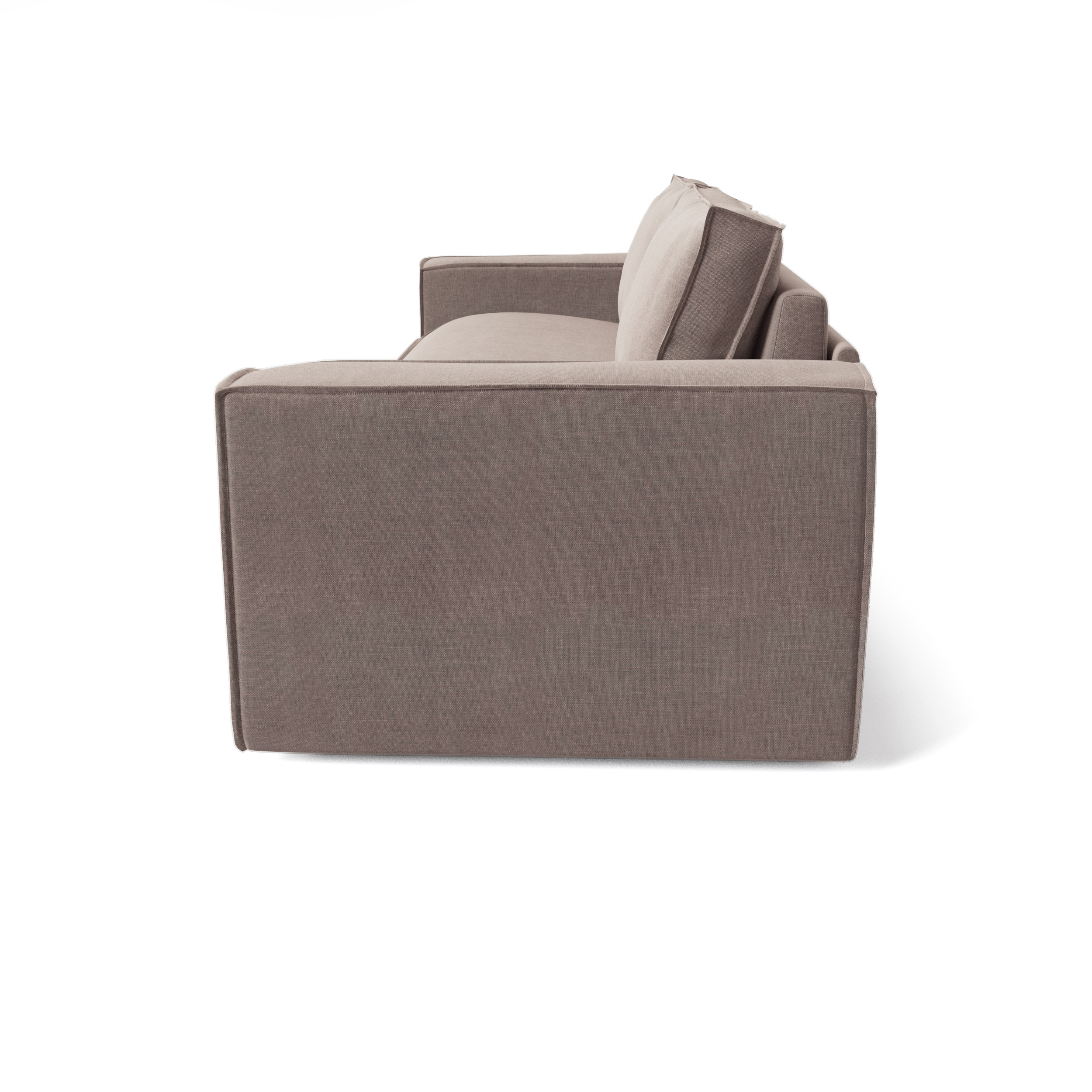 Sia Home Joan canapé convertible 160 cm couchage taupe matelas