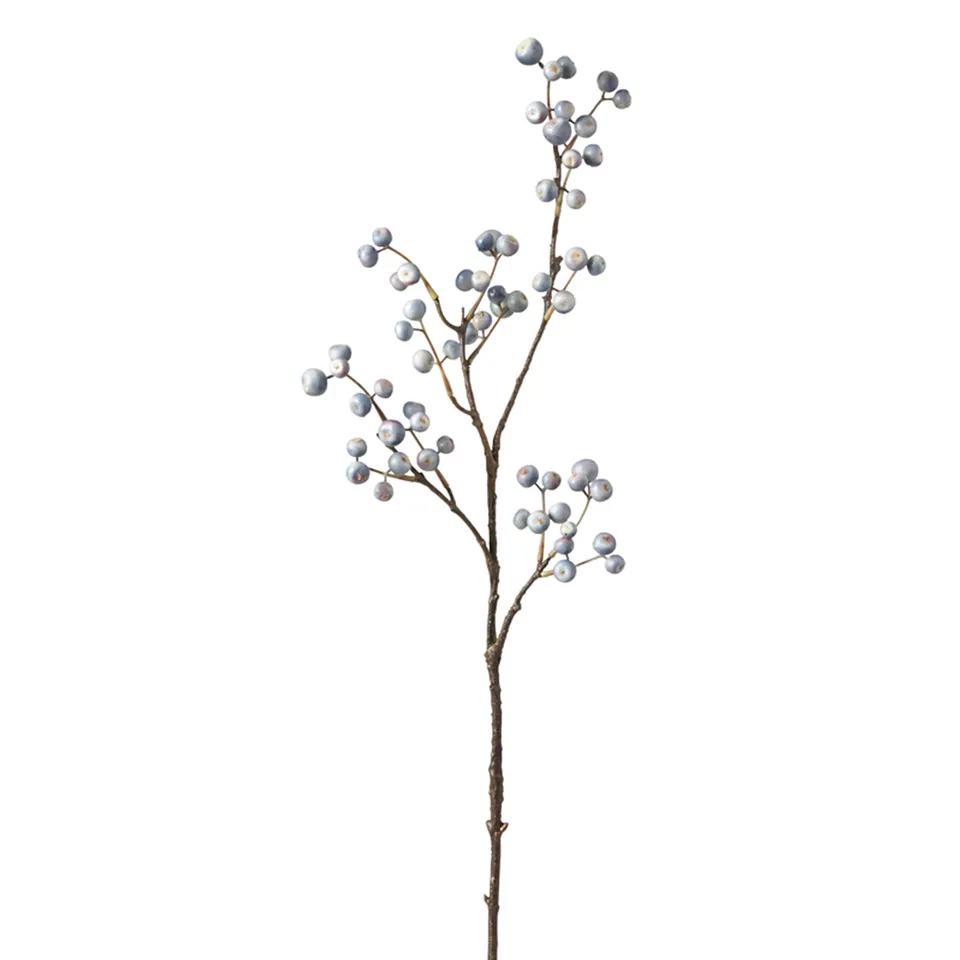 Sia Home Baies Bleutées branche artificielle bleu 92 cm