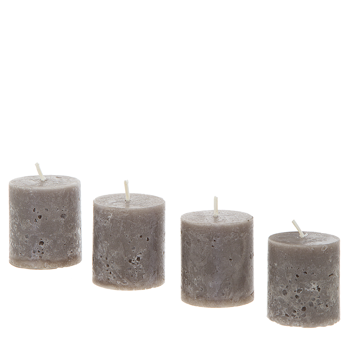 Sia Home Antik Xs coffret 4 bougies blanches 5 cm