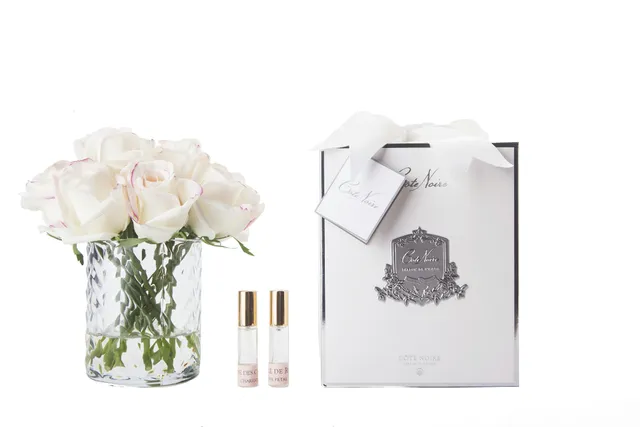 Côte Noire Herringbone HCF22 fleurs parfumées boutons blush