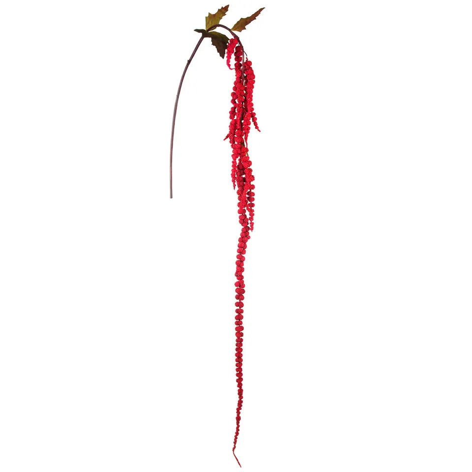 Sia Feuillages Amarante Tombante 177 cm Rouge Dégradé