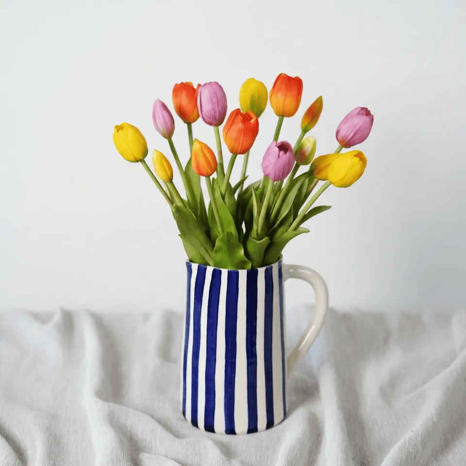 Flowrette Clémentine bouquet tulipes artificielles