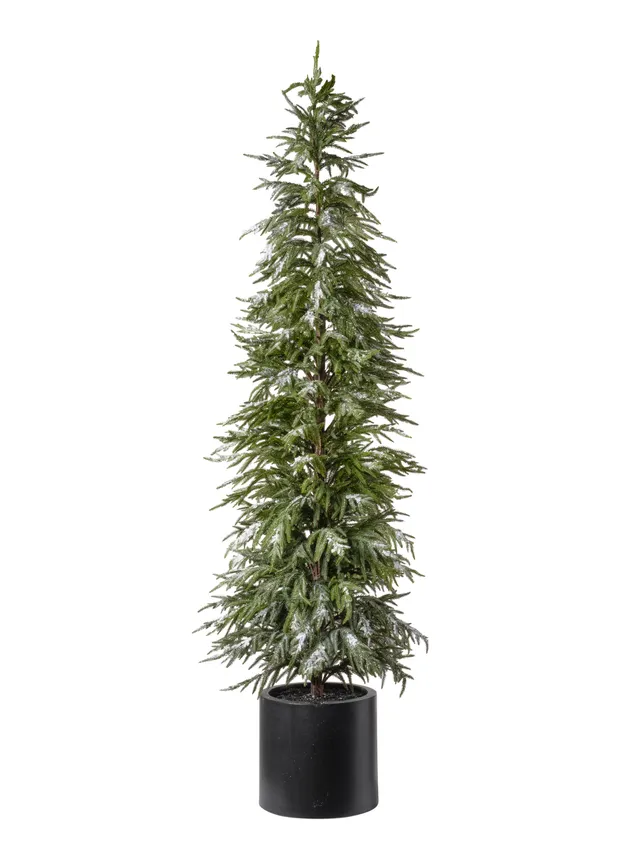 Feuillazur Rungis Sapin avec pot 127 cm sapin artificiel vert