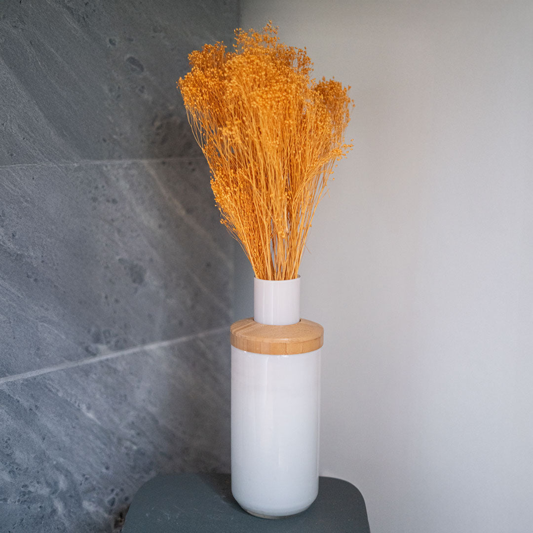 Flowrette Broom Bloom Terracotta fleurs séchées botte x1 cuivre