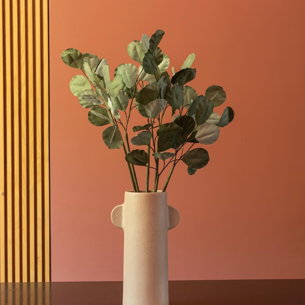 Flowrette Vases Totem vase grès fait main bouquet M L