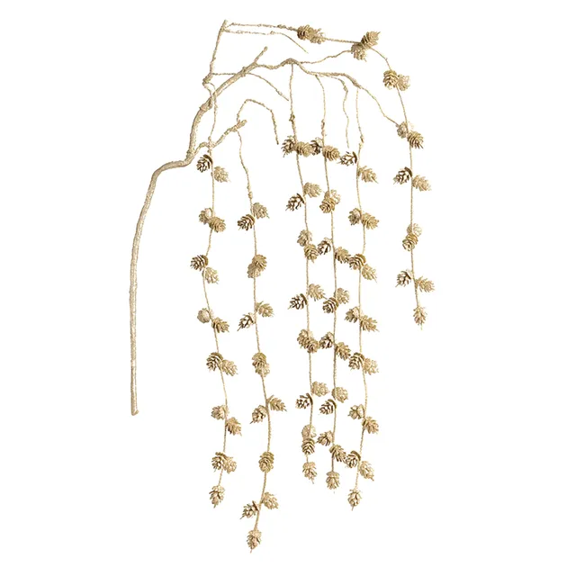 Sia Home Izia branche pin pailletée doré 104 cm