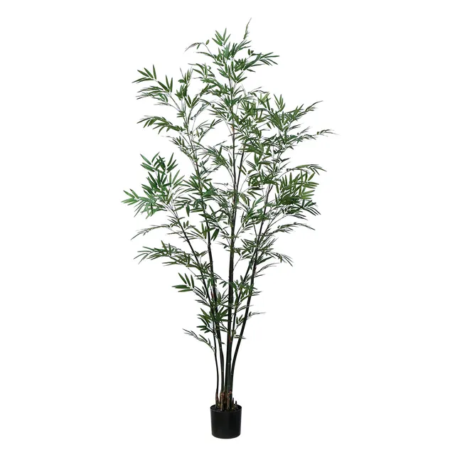 Sia Home Arbres artificiels Bambou 210cm arbre artificiel vert 210 cm