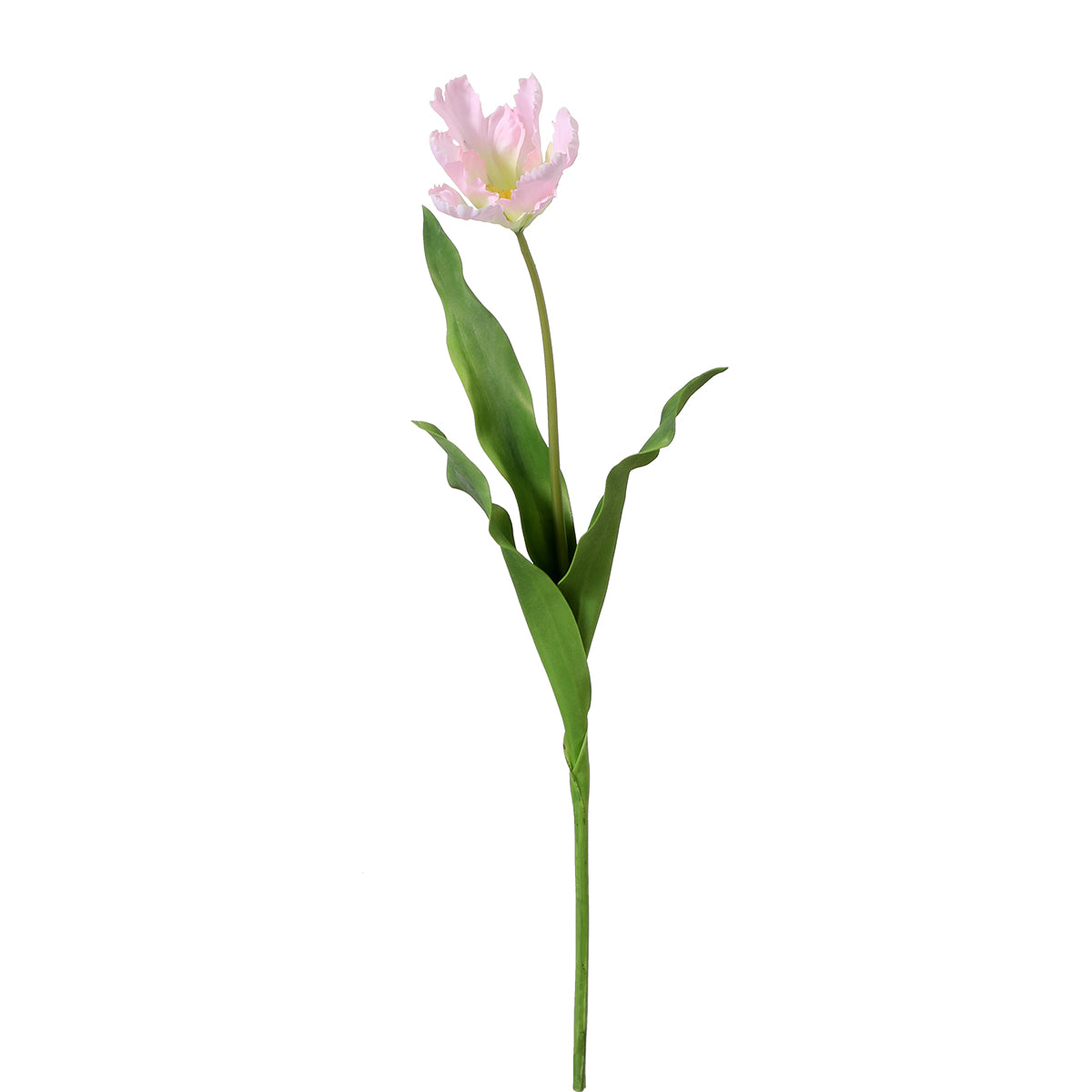 Sia Home Tulipe Perroquet fleur artificielle rose 63 cm