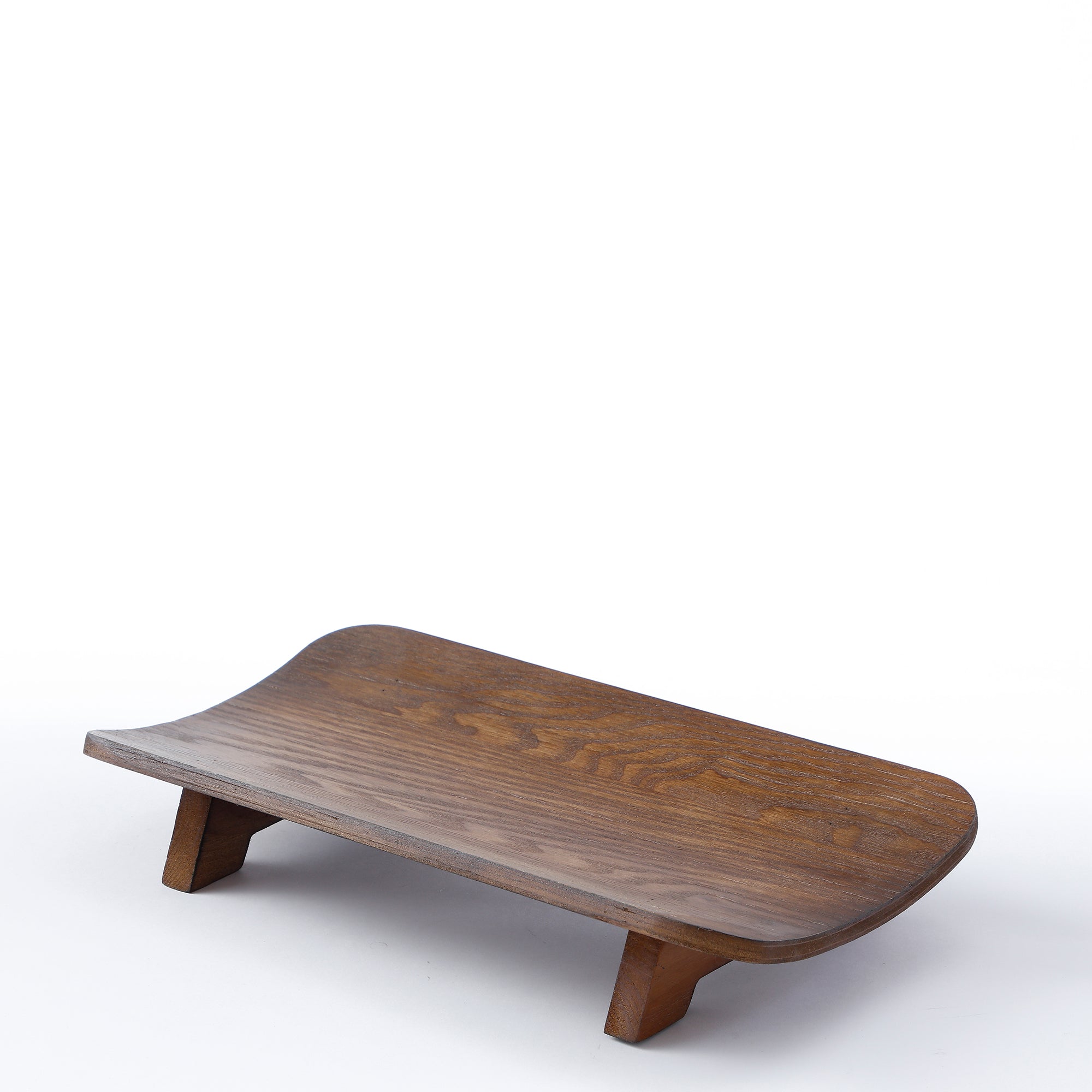 Sia Home Arlo Plateau décoratif sur pieds marron