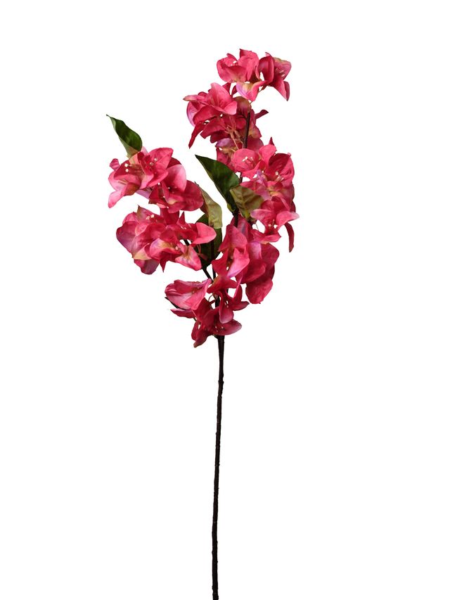 Feuillazur Rungis Bougainvillier fleur artificielle rouge 70cm