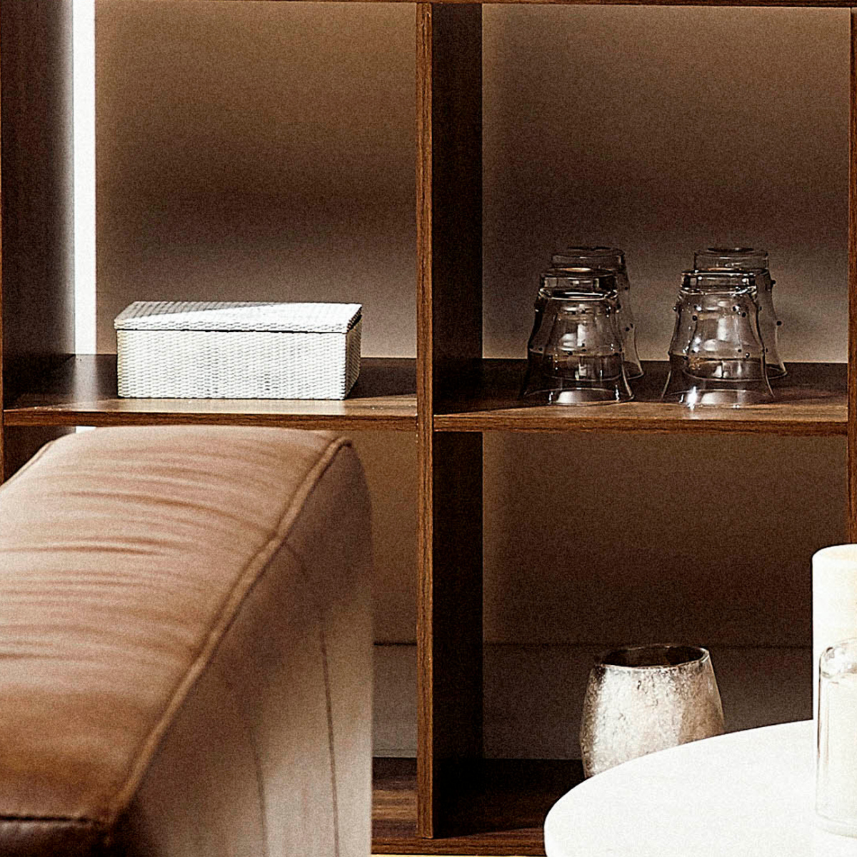 Sia Home Pois verres à eau transparent set 4