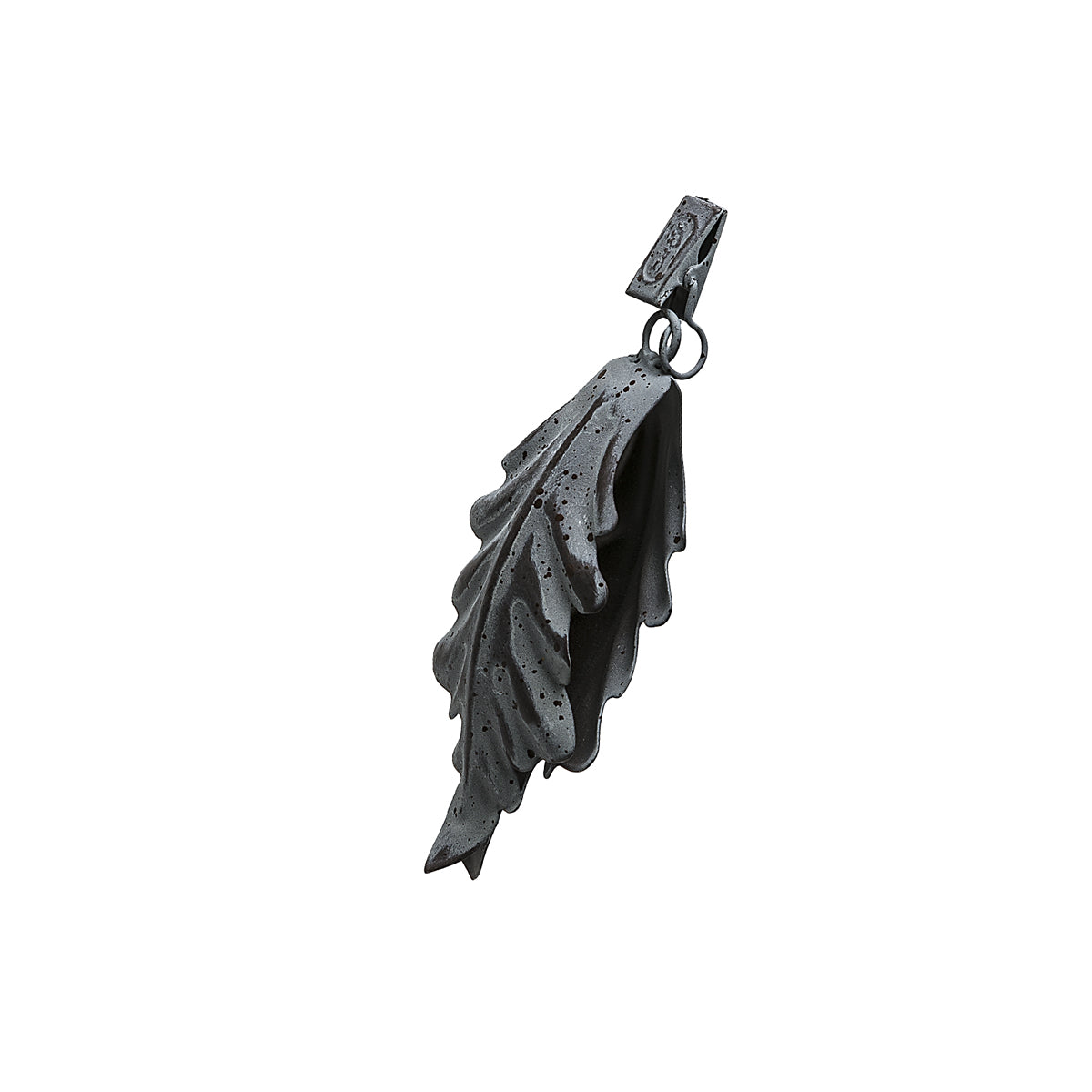 Sia Home feuille de Chêne poids de nappe clip gris fer