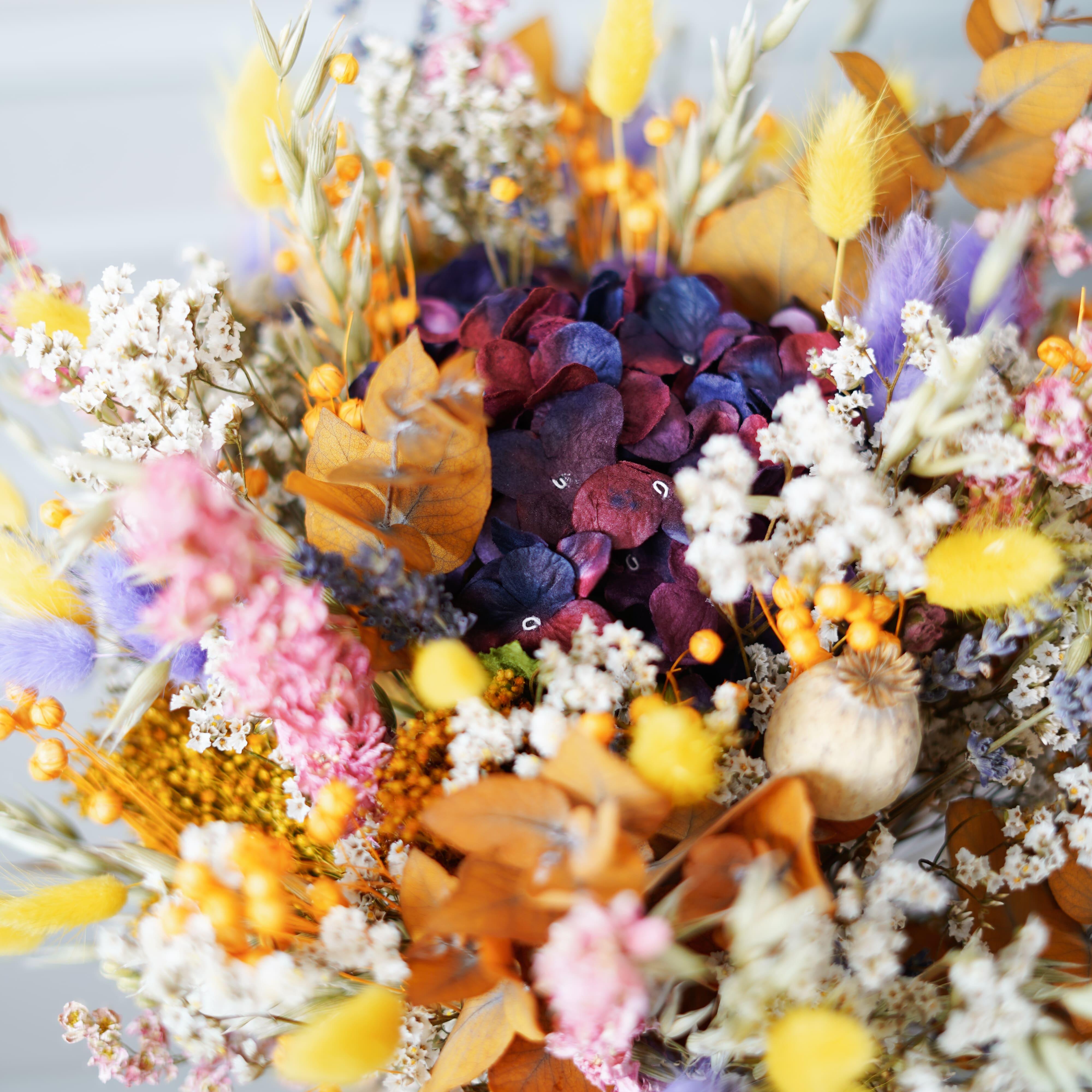 Flowrette Pagnol bouquet fleurs séchées et papier Provence