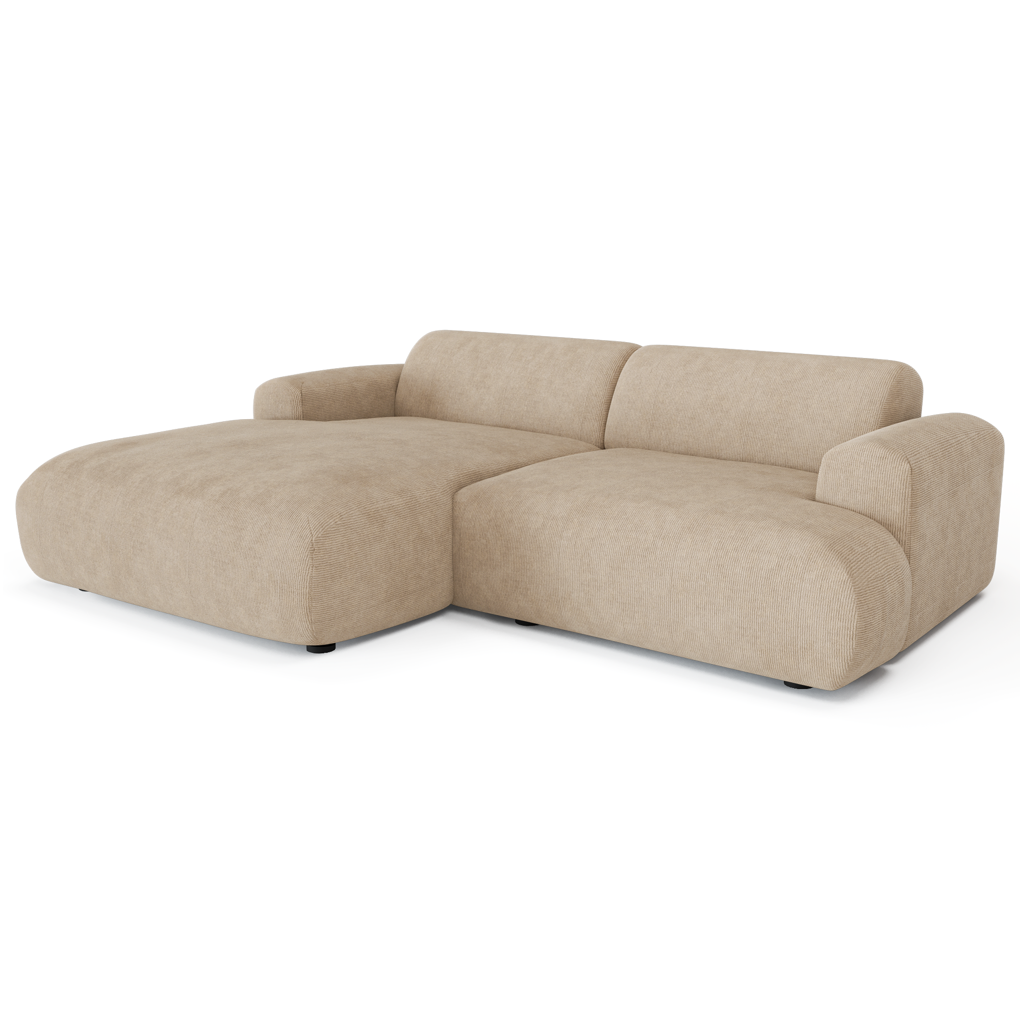Sia Home Canapés Myra angle gauche canapé 5 places beige