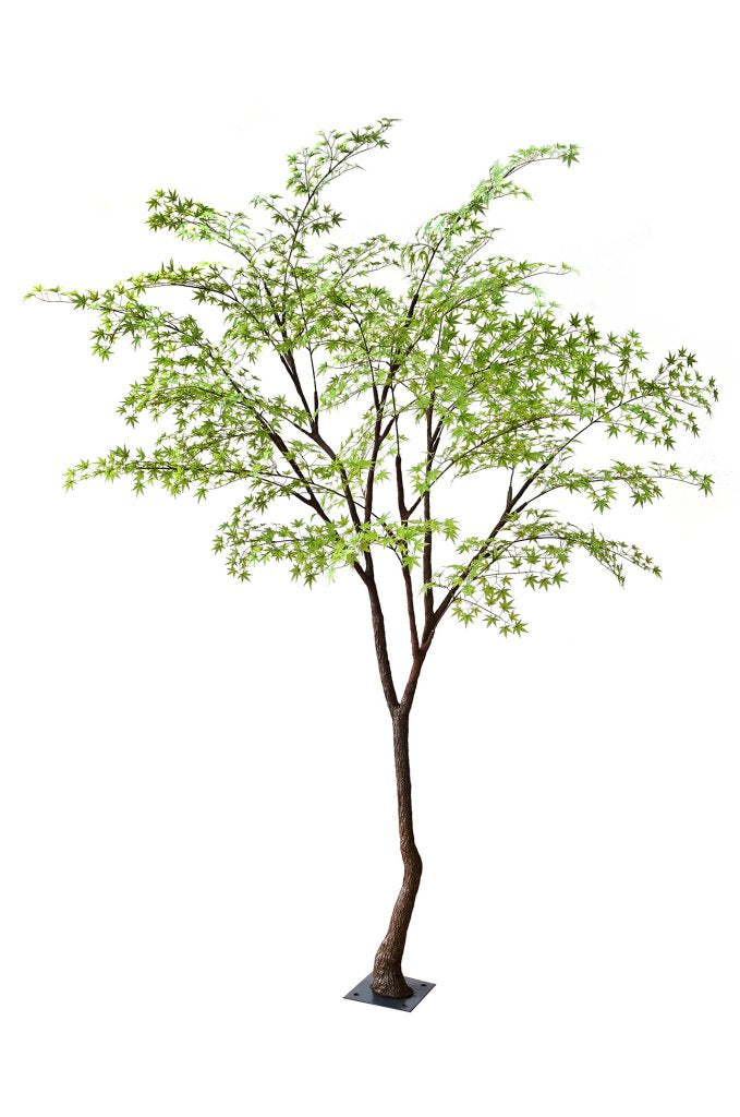 Feuillazur Rungis Mini Maple plante artificielle vert