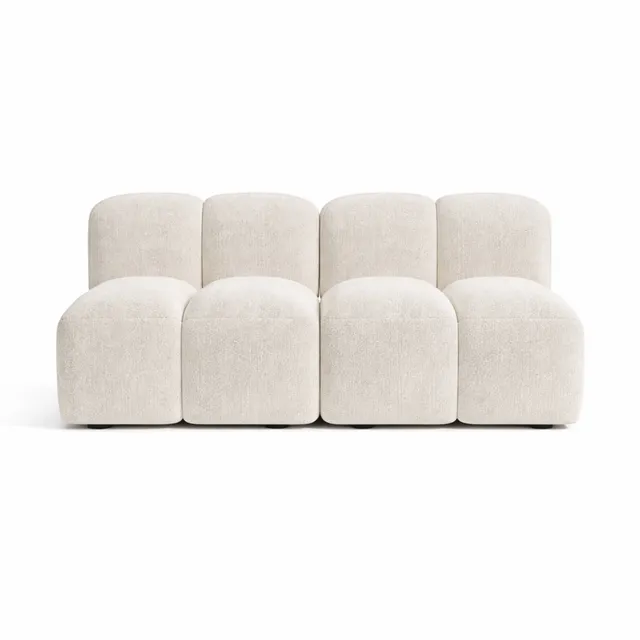 Sia Home NUBI 156 cm canapé modulable mousse ressorts