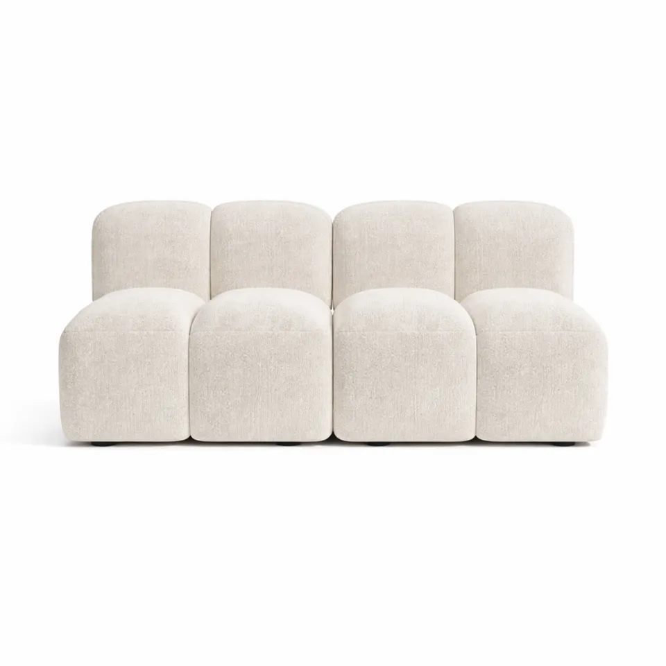 Sia Home NUBI 156 cm canapé modulable mousse ressorts