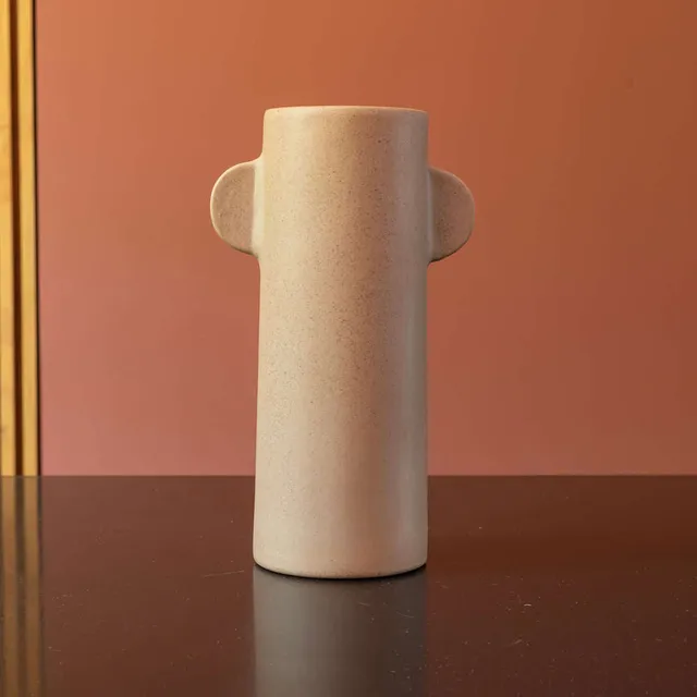 Flowrette Vases Totem vase grès fait main bouquet M L