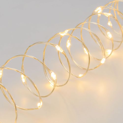 Feuillazur Rungis M-C guirlande lumineuse 300 microLED blanc chaud