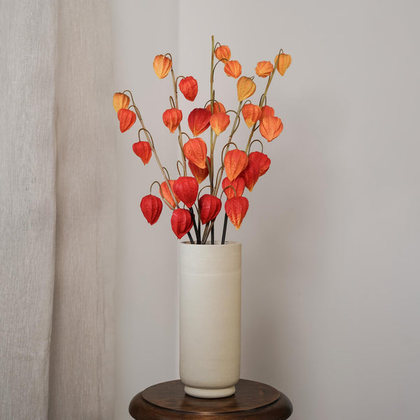 Flowrette Physalis amour en cage artificiel orange lanterne