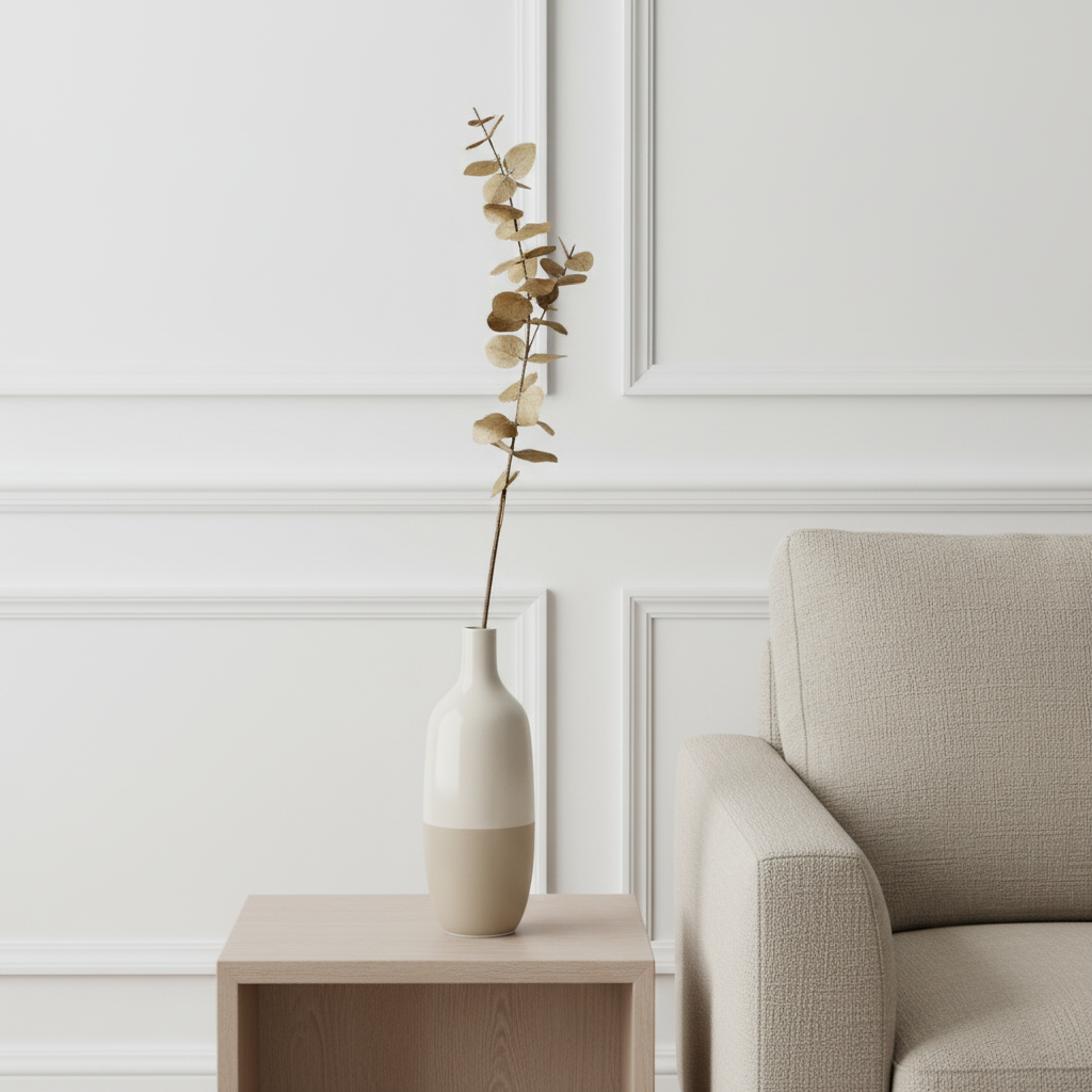Sia Home Feuillage Eucalyptus 90cm artificiel doré