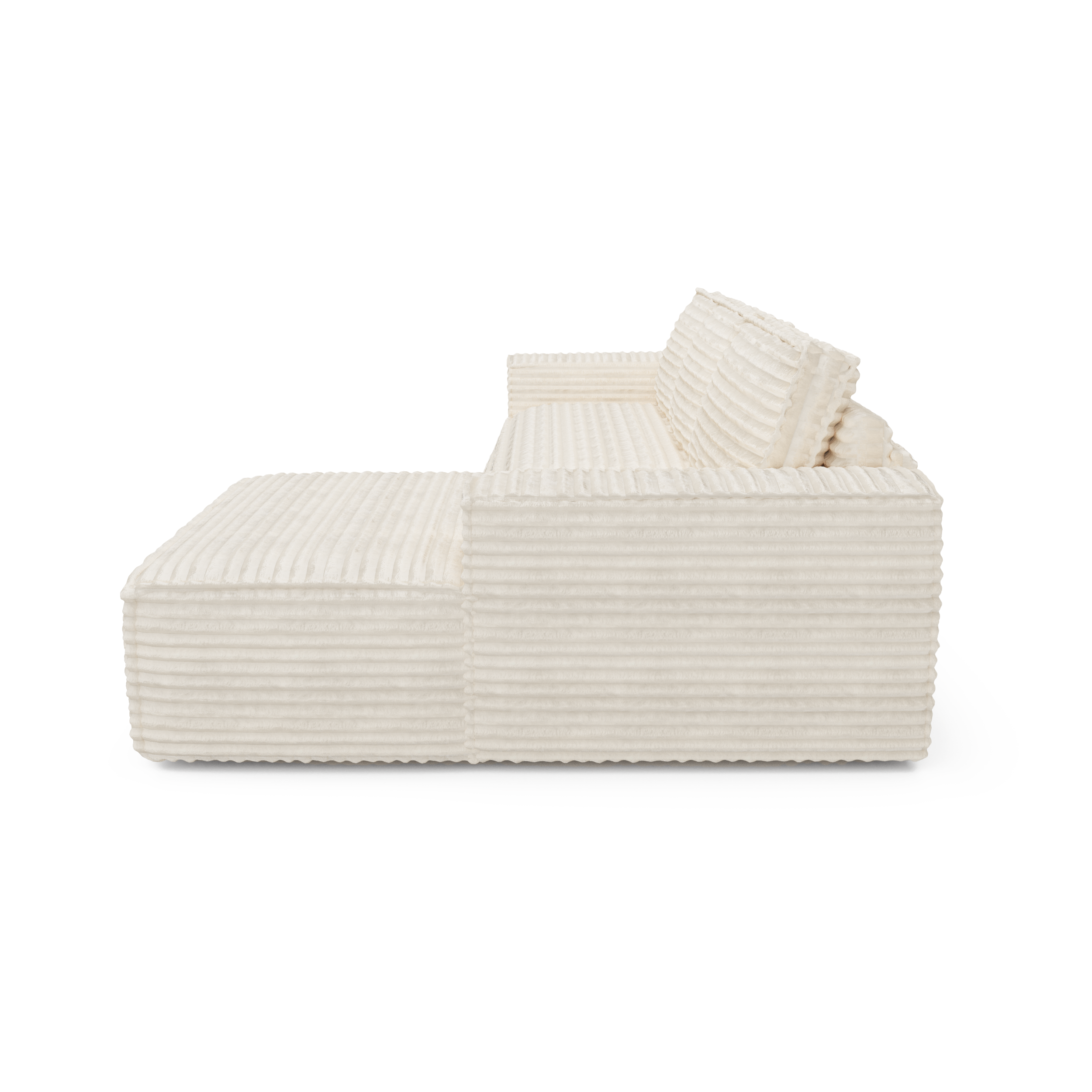 Sia Home Joan canapé convertible angle droit noir matelas mémoire