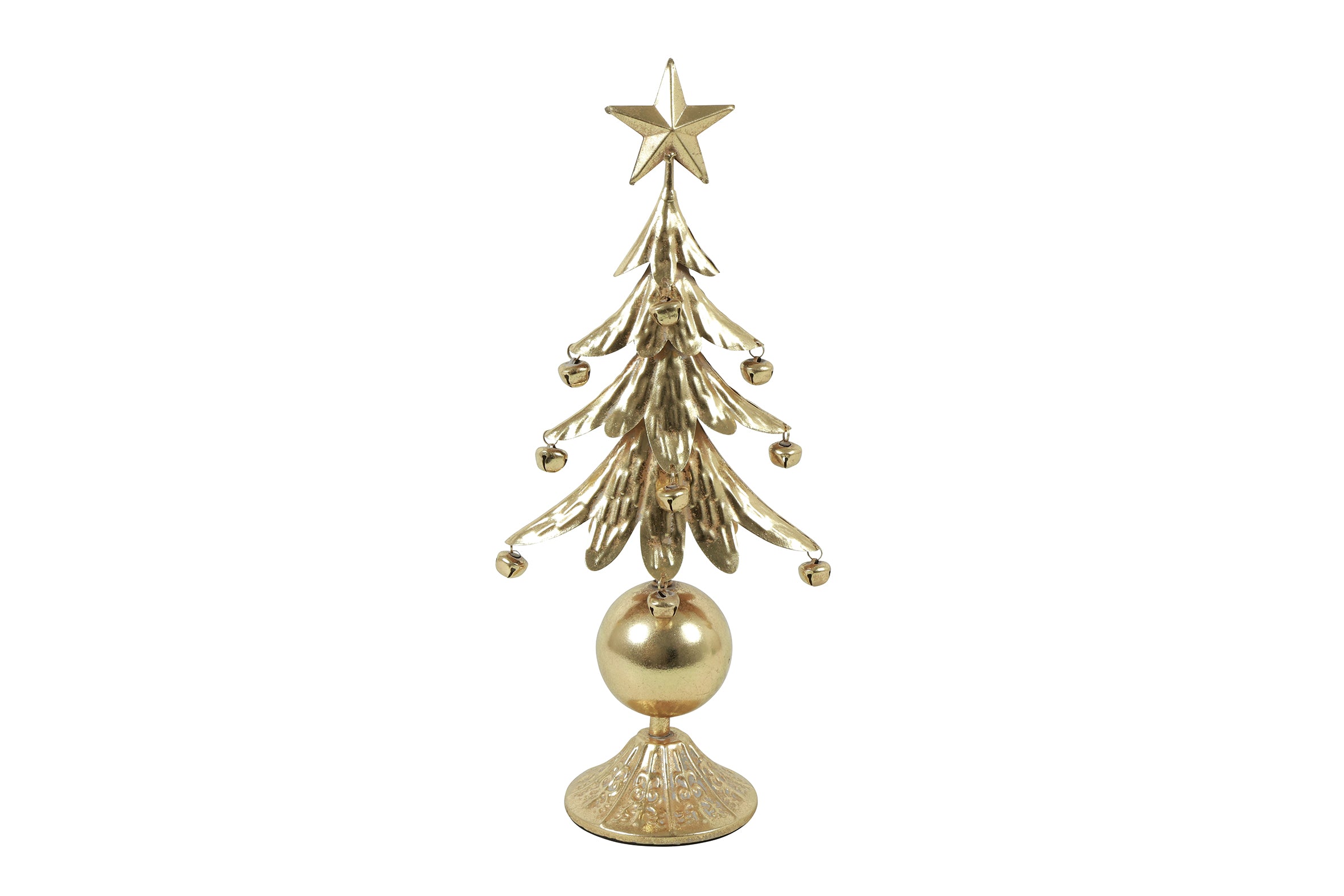 Feuillazur Rungis Saison Sapin Or Safir 46cm déco Noël