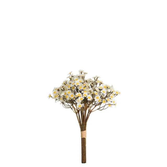 Sia Home Bouquet marguerites artificielles 33 cm blanc