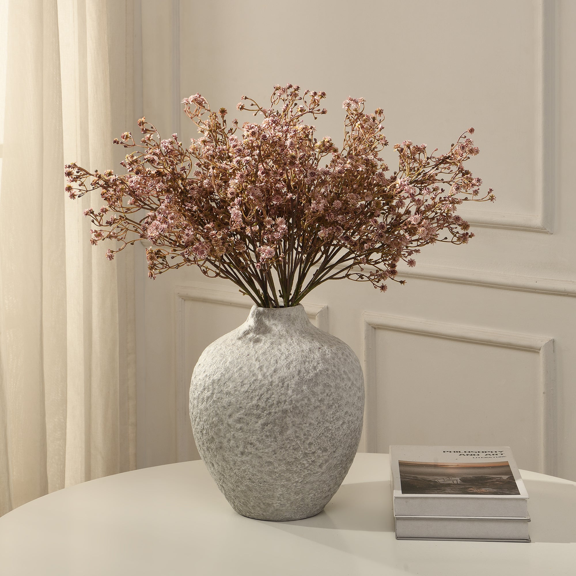 Sia Home Gypsophile 59 cm tige rose