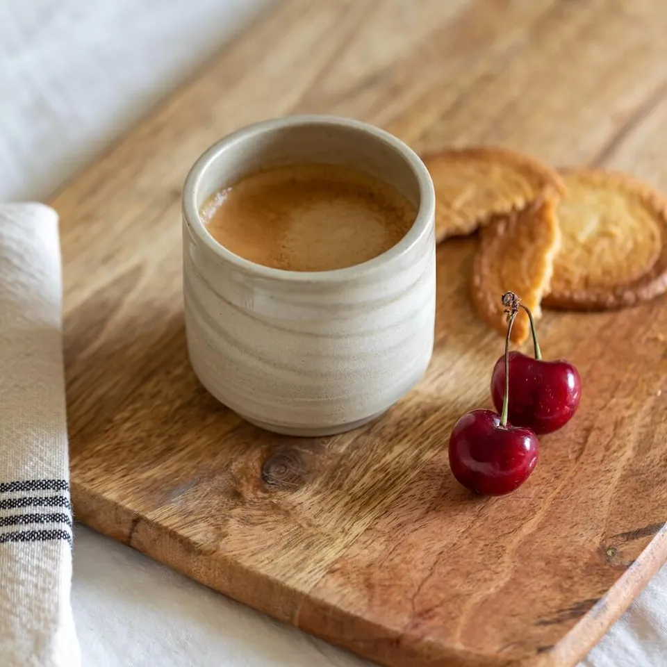 Flowrette Gaïa petite tasse céramique grès 7 cl x1