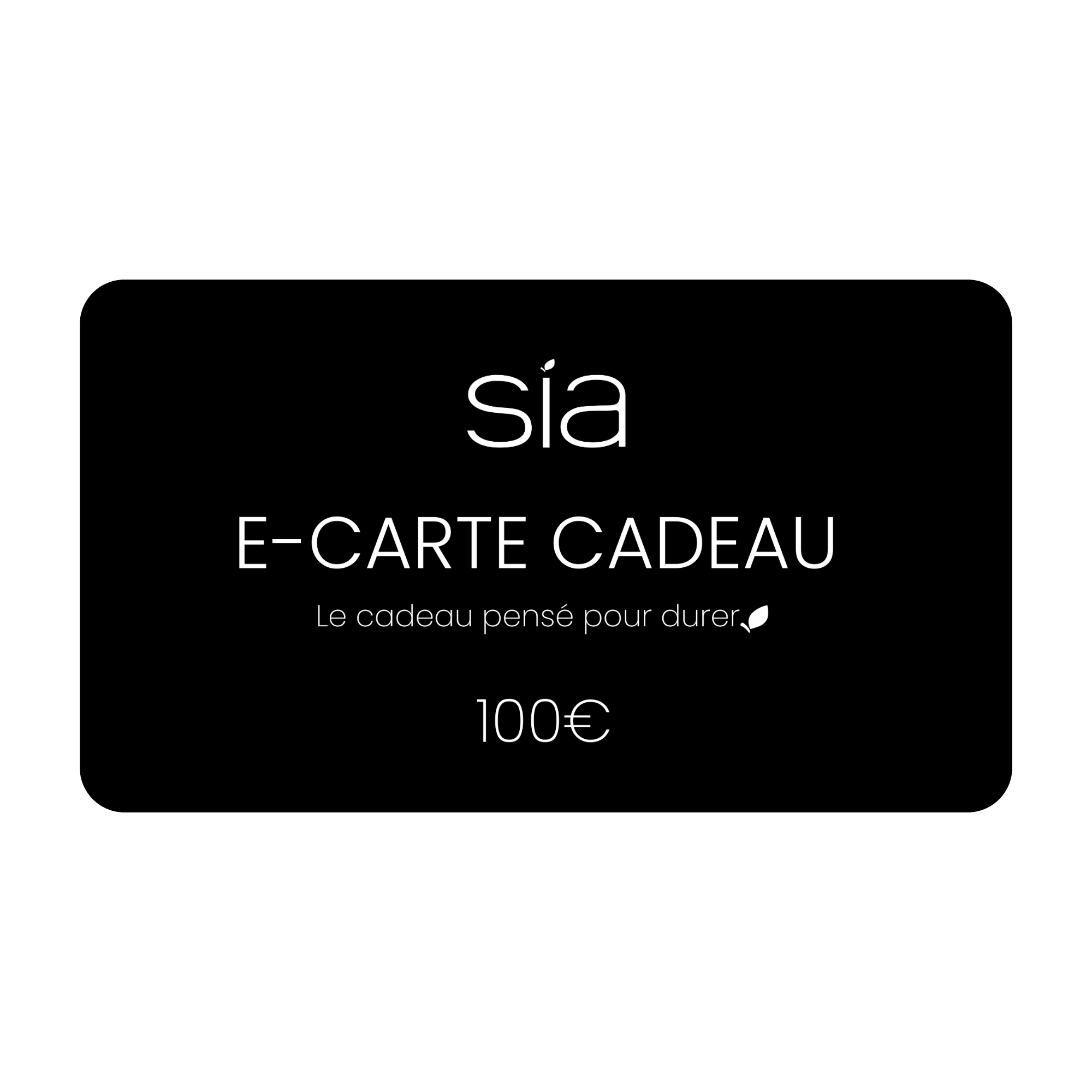 Sia Home e-carte-cadeau 10€ idée cadeau déco