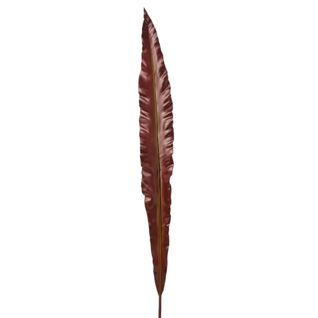 Sia Home fougère feuille artificielle bordeaux 119 cm
