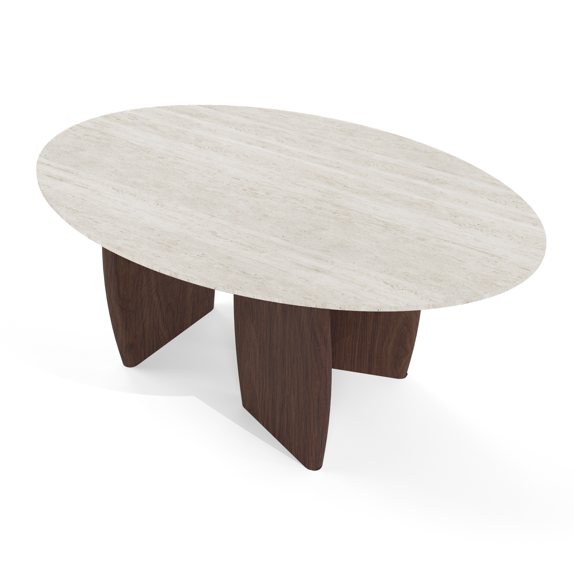 Sia Home Bali table basse céramique aspect travertin