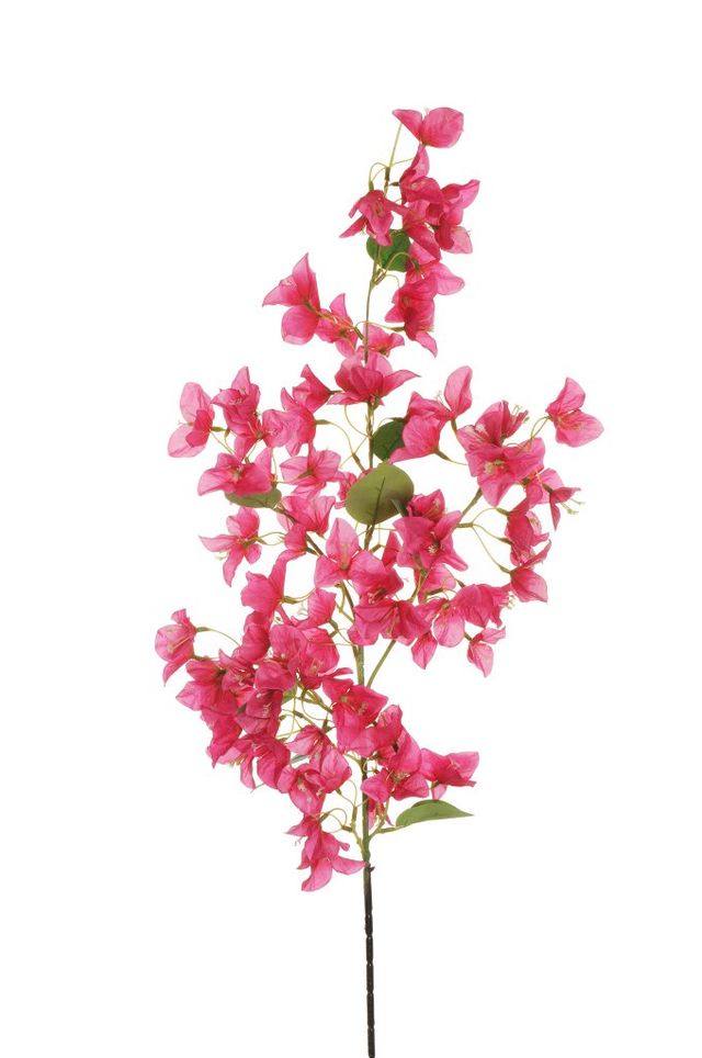 Feuillazur Rungis bougainvillier branche artificielle orange 118cm