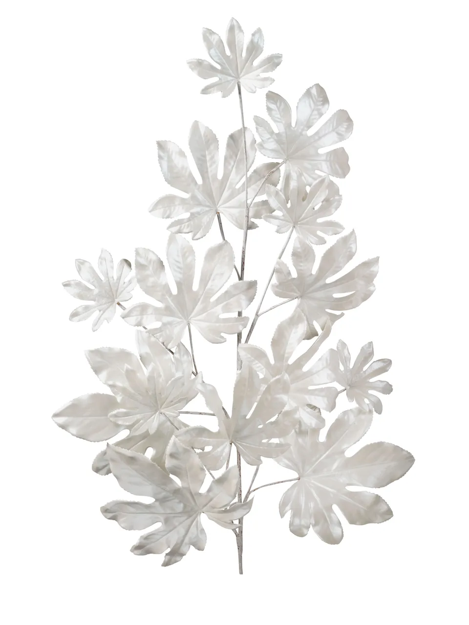 Feuillazur Rungis Tige Feuillage Tropical fleur Noël blanc