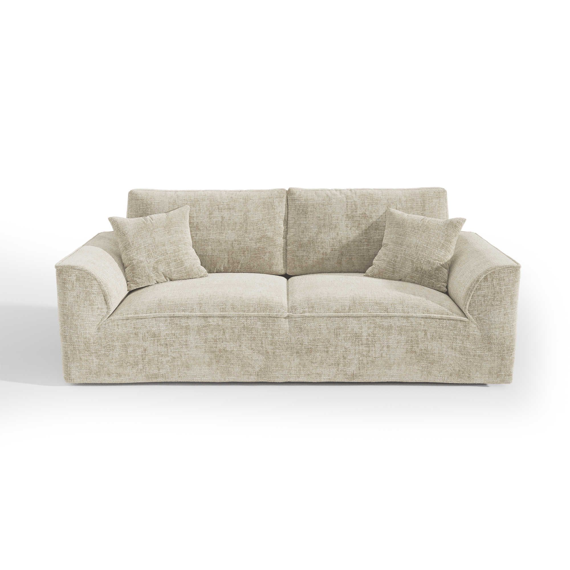 Sia Home PURE canapé 3 places crème velours