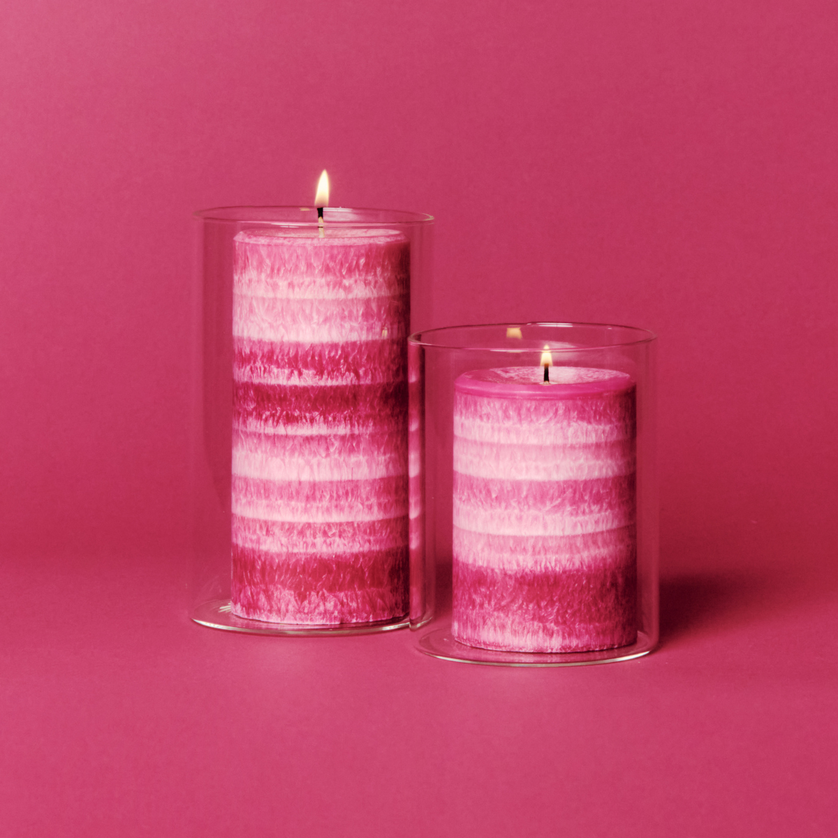 Sia Multi bougie parfumée 350 g rose