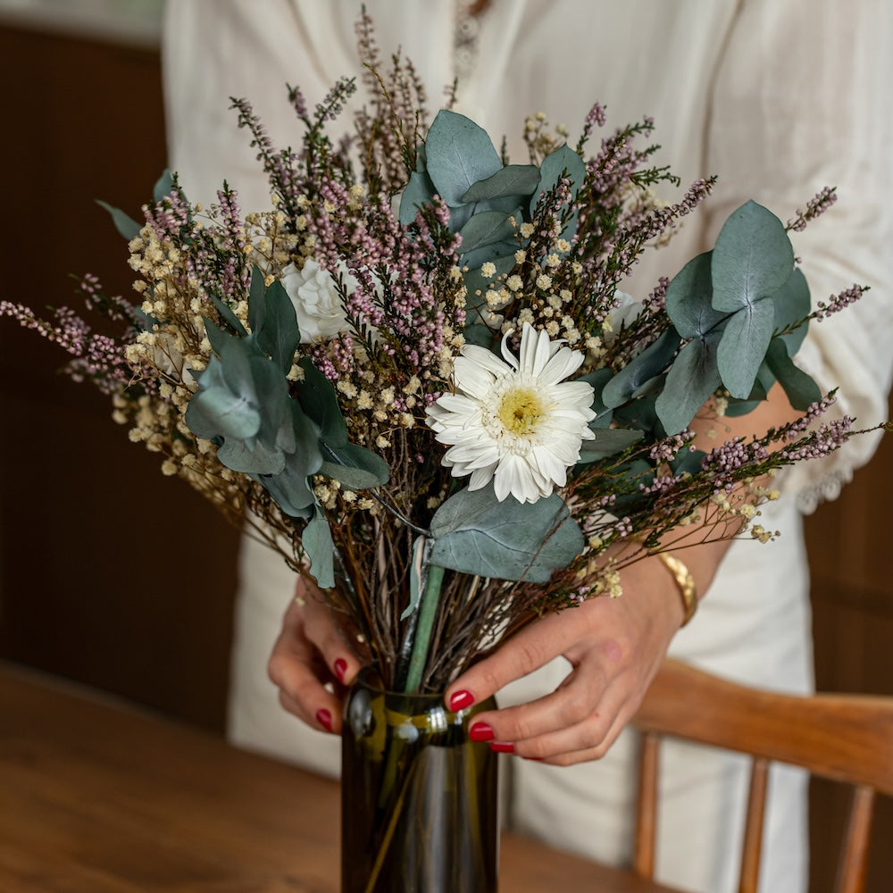 Flowrette Mouffetard bouquet fleurs stabilisées éternel