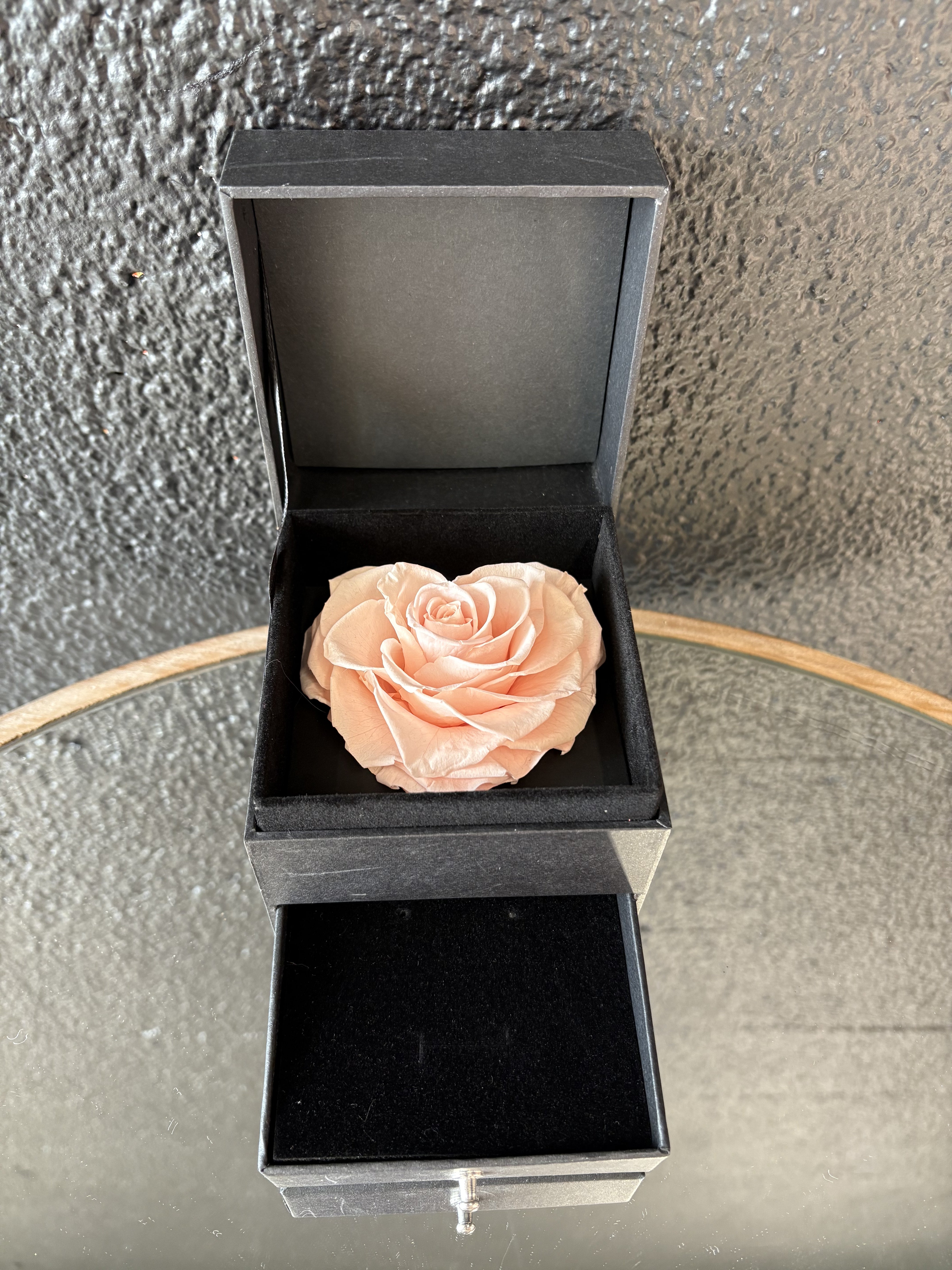 Feuillazur Rungis Produits de saison boîte à bijoux rose rouge 10x10 cm