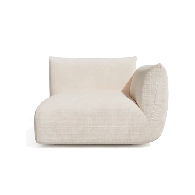 Sia Home Nooma Module Angle Droit canapé crème modulable